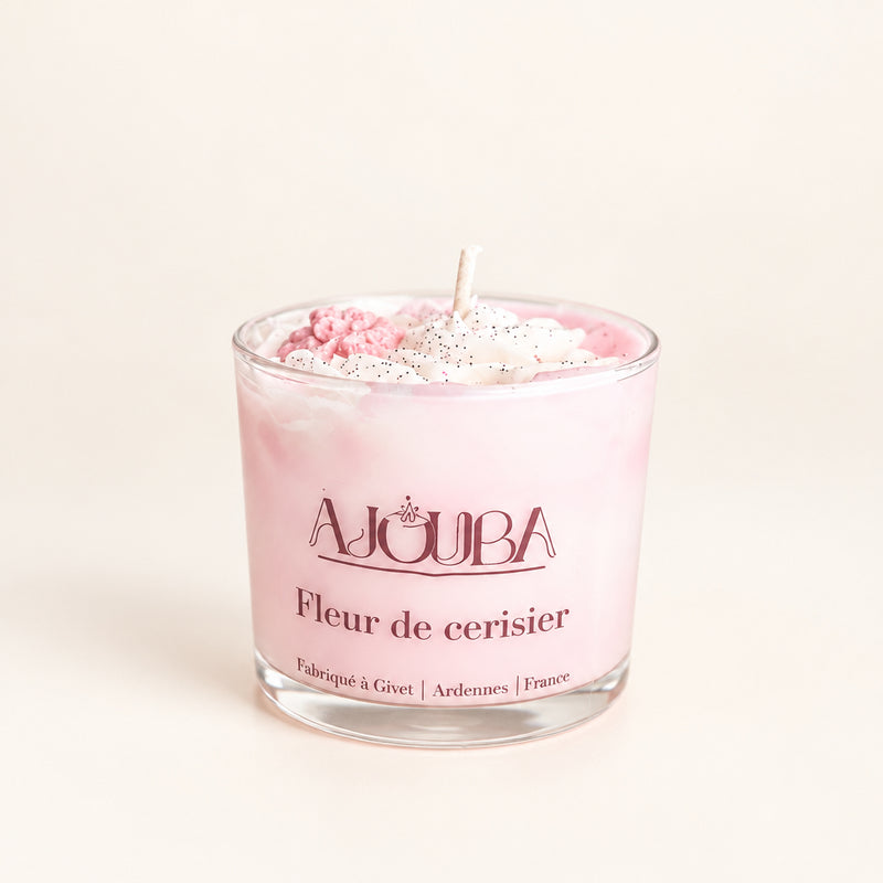 Bougie Fleur de Cerisier Ajouba